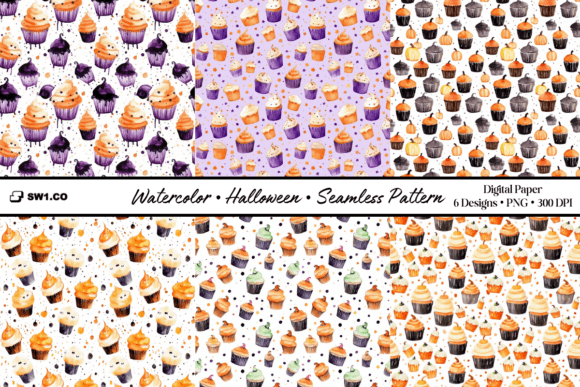 Download Halloween Cupcake Background - Cupcake Collection