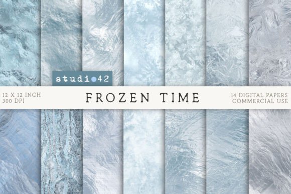 Download Shimmering Snow Digital Paper - Digital paper Collection