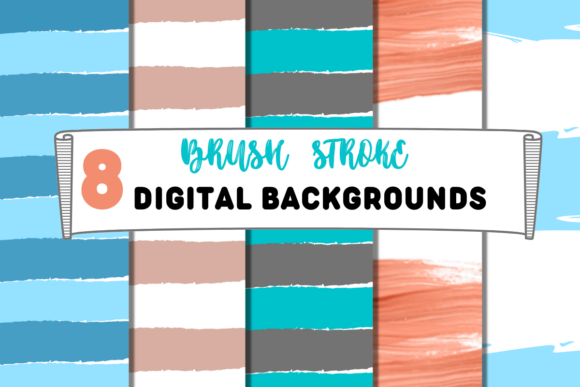 Download Digital Paper Sublimation Brush Stroke - Digital paper Collection
