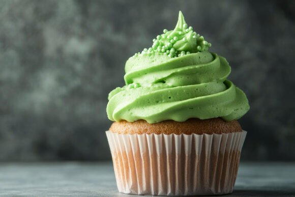 Download Green Cupcake Background - Cupcake Collection