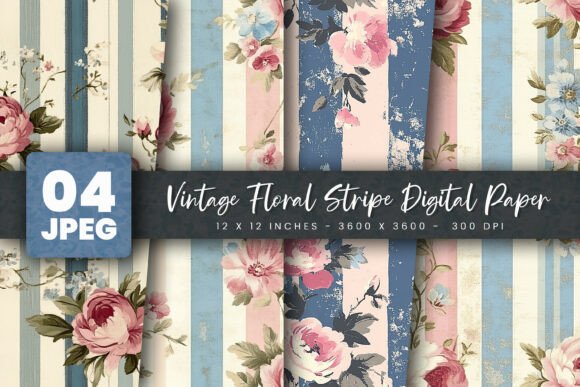 Download Vintage Cactus Scrapbook Digital Paper - Digital paper Collection