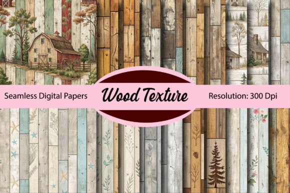 Download Wood Texture Seamless Digital Paper - Digital paper Collection