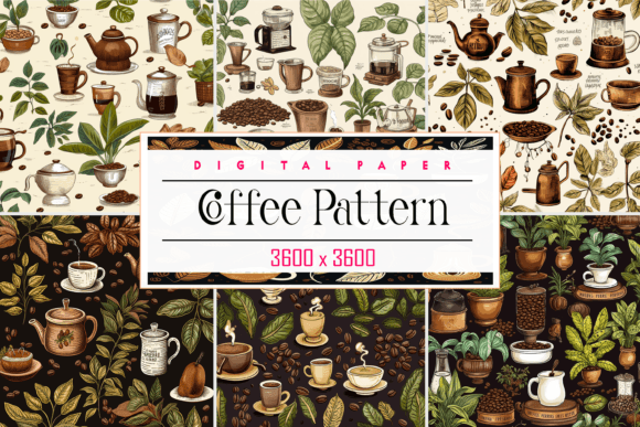 Download Coffee Pattern - Coffee pattern Collection