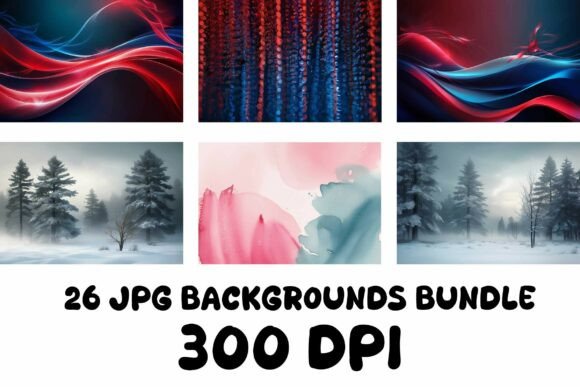 Download Trendy Background Digital Paper Bundle - Digital paper Collection