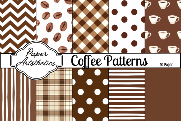 Download Coffee Digital Paper - Digital paper Collection