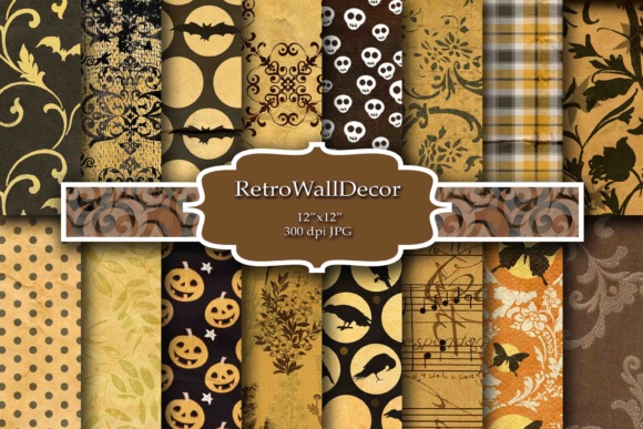 Download Halloween Digital Paper - Digital paper Collection