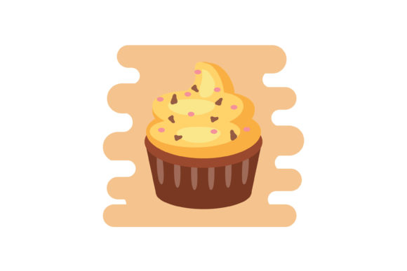Download Dessert Cupcake Background Icon-5 - Cupcake Collection