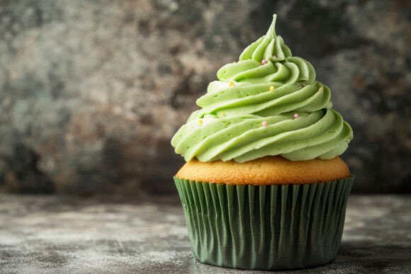 Download Green Cupcake Background - Cupcake Collection